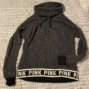 PINK Cowl Neck Sweatshirt